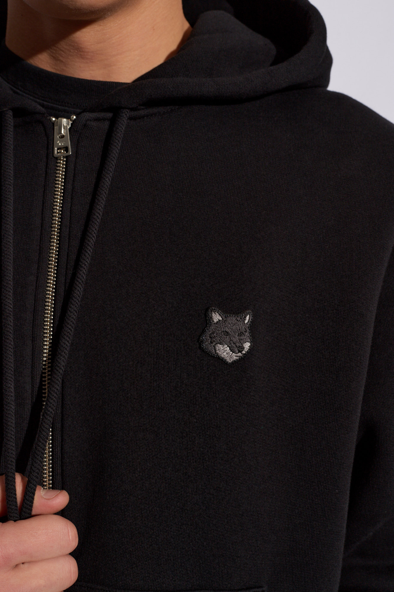 SchaferandweinerShops | Maison Kitsuné Hoodie with logo